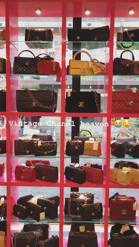 japan chanel vintage store